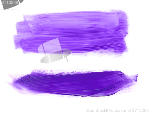 Image of Purple paint strokes