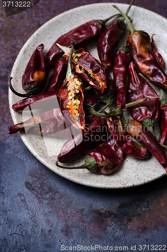 Image of dried chili peppers