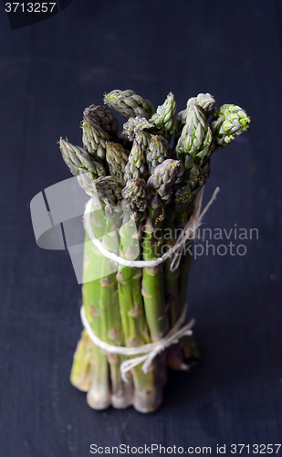 Image of  Fresh green asparagus