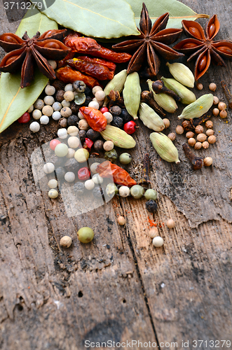 Image of Herbs and spices selection