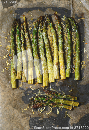 Image of Oven roasted asparagus