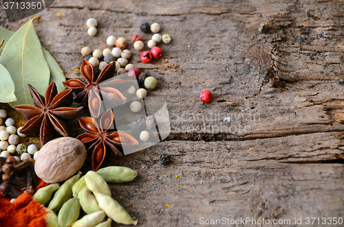 Image of Herbs and spices selection