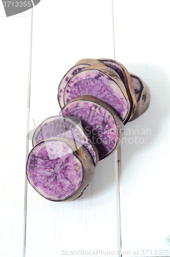 Image of Raw purple potato