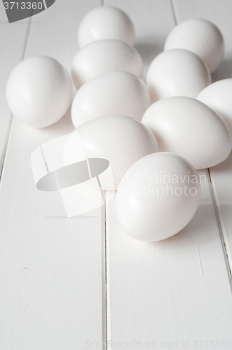 Image of Fresh White Eggs