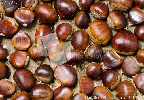 Image of Close up of chestnuts