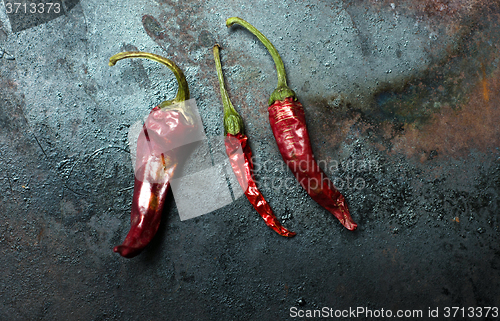 Image of dried chili peppers