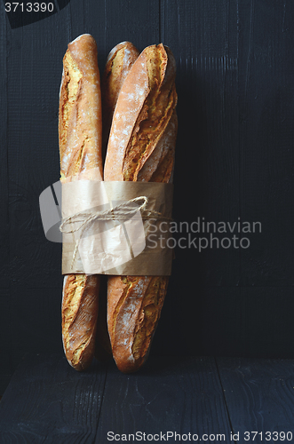 Image of Fresh crispy baguette