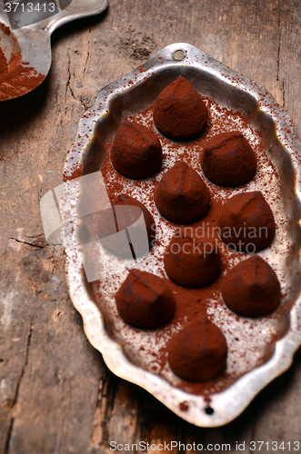 Image of Truffle chocolate candies 