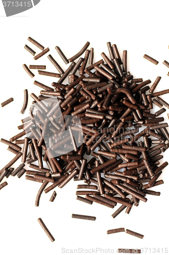 Image of Chocolate sprinkles background