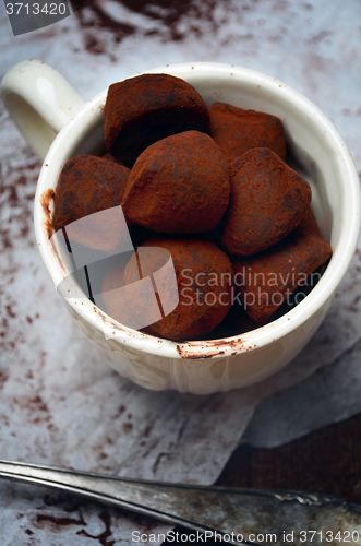 Image of Chocolate truffle candies
