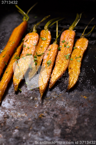 Image of roasted carrots 