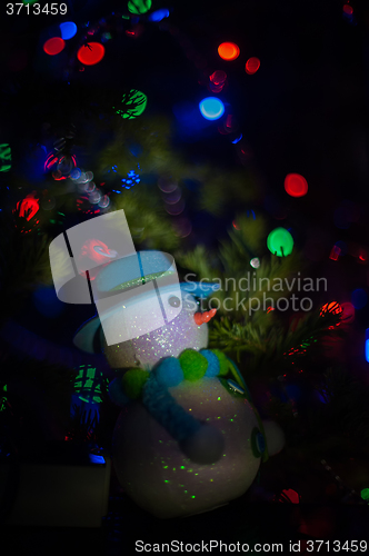 Image of New year bokeh background