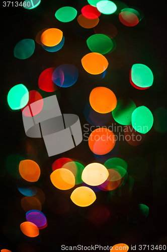 Image of New year bokeh background