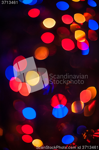 Image of New year bokeh background