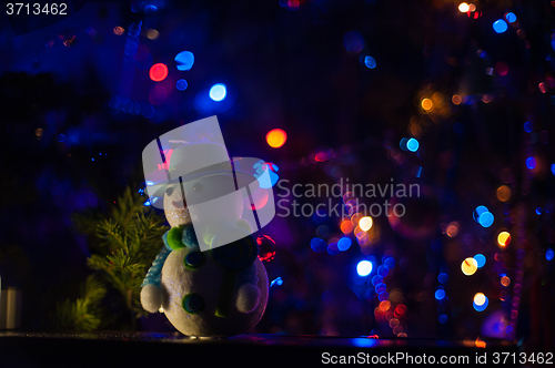 Image of New year bokeh background