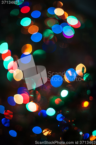 Image of New year bokeh background