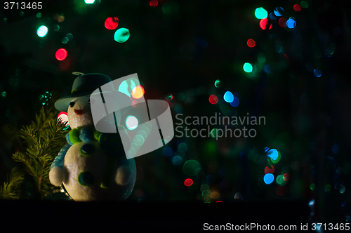 Image of New year bokeh background