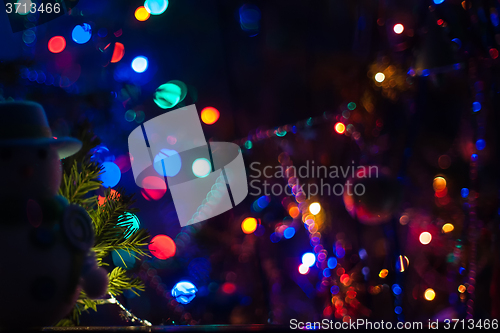 Image of New year bokeh background