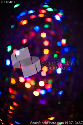 Image of New year bokeh background