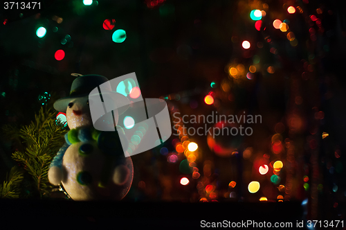 Image of New year bokeh background