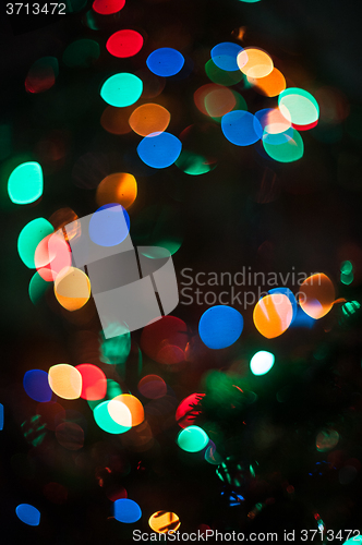 Image of New year bokeh background