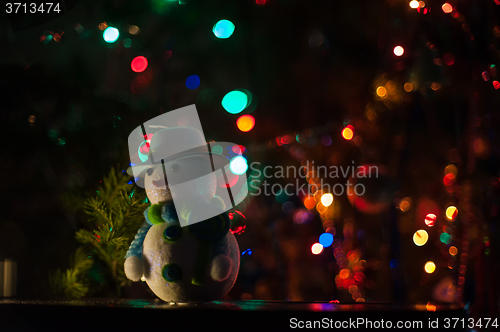 Image of New year bokeh background