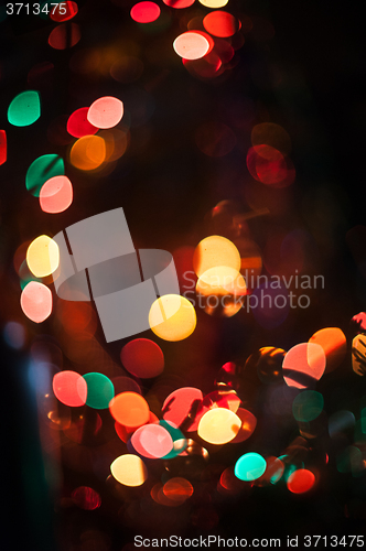 Image of New year bokeh background