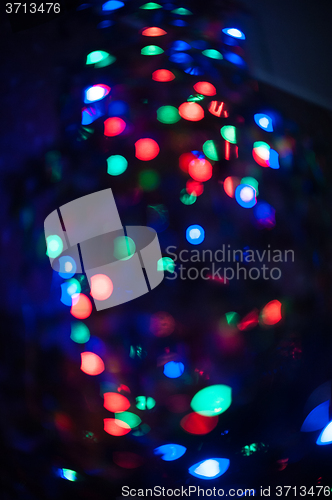 Image of New year bokeh background