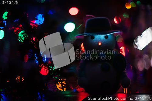 Image of New year bokeh background