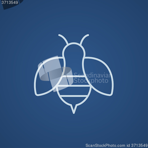 Image of Bee line icon.