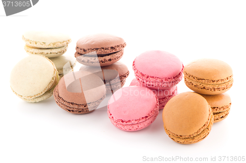 Image of Colorful French Macarons