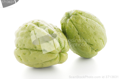 Image of Closeup of chayote