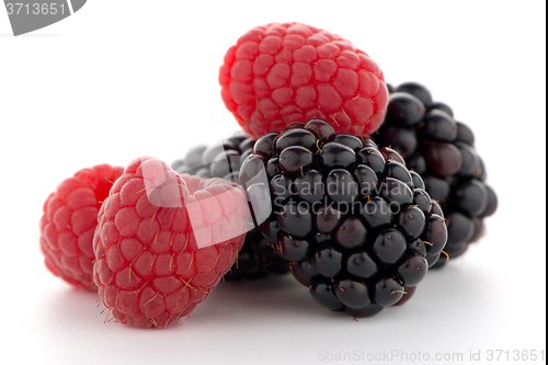 Image of Raspberry with blackberry 