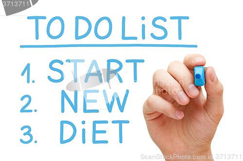 Image of Start New Diet To Do List
