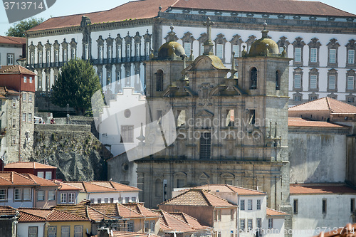 Image of EUROPE PORTUGAL PORTO RIBEIRA OLD TOWN CHURCH