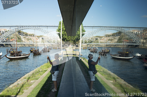 Image of EUROPE PORTUGAL PORTO RIBEIRA OLD TOWN DOURO RIVER