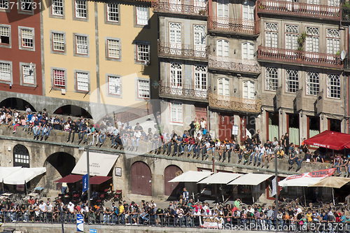 Image of EUROPE PORTUGAL PORTO RIBEIRA OLD TOWN DOURO RIVER