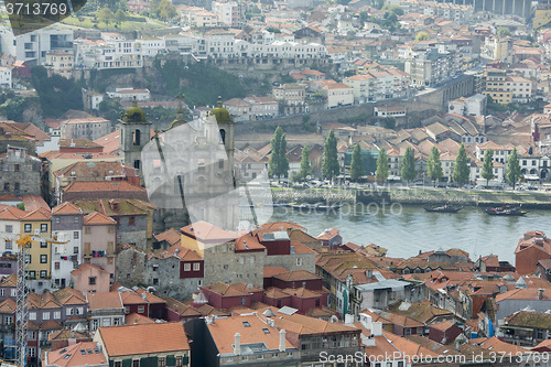 Image of EUROPE PORTUGAL PORTO RIBEIRA OLD TOWN CHURCH