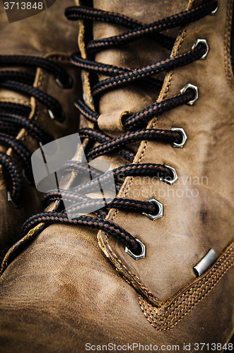 Image of Fragment Leather Winter Boot