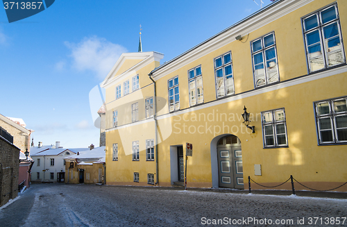 Image of Street in old town Tallinn 