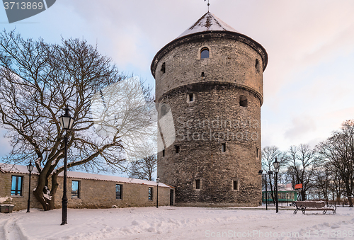 Image of  Winter view of the Old Tallinn