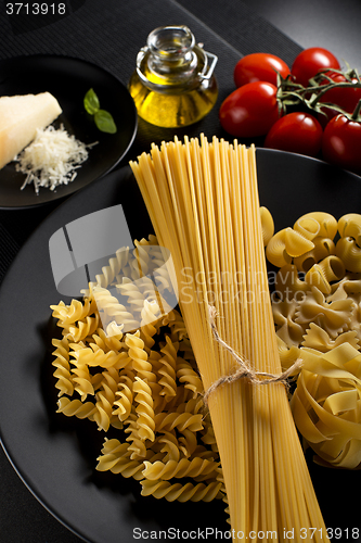 Image of Pasta with ingredients