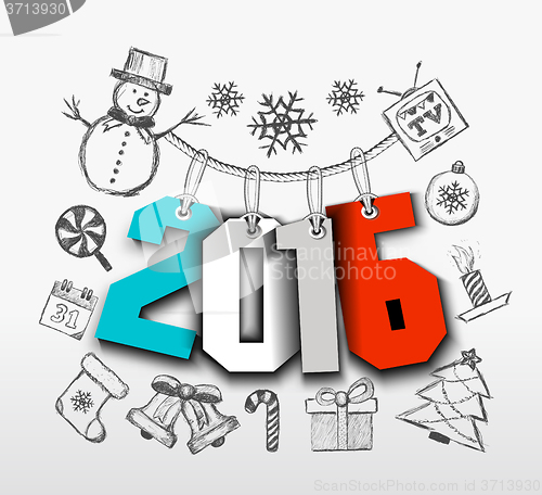 Image of Christmas Drawn 2016