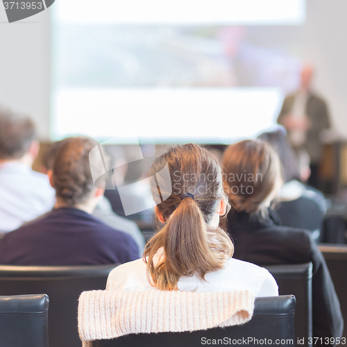 Image of Audience in the lecture hall.