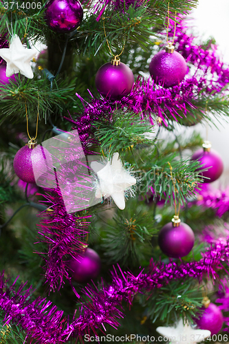 Image of Decorated christmas tree