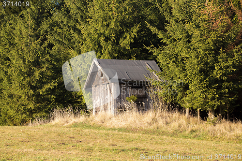 Image of Wooden Hunters Hut