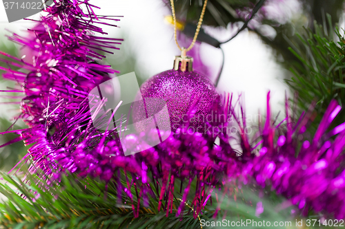 Image of Decorated christmas tree