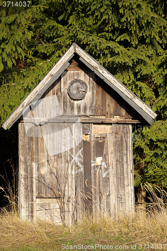 Image of Wooden Hunters Hut