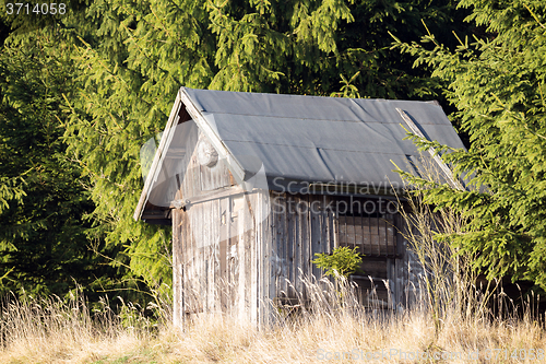 Image of Wooden Hunters Hut