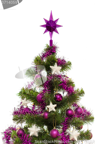 Image of Decorated christmas tree